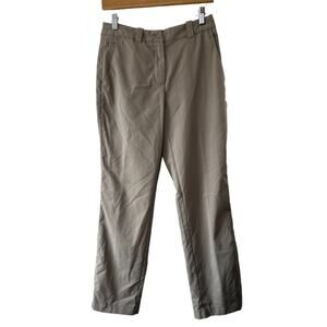 Nike Golf Dri-Fit Tour Performance Tan Flat Front Pants Women's Size 4